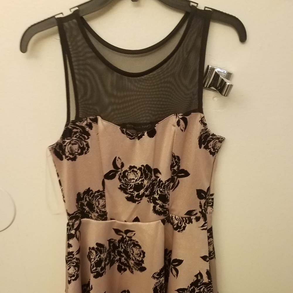 Pink Floral Dress